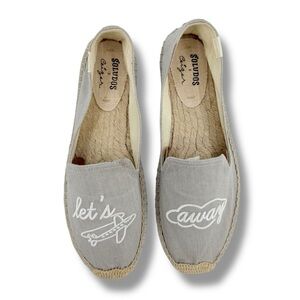 Soludos x Ceizer Let's Fly Away Smoking Slipper in Chambray Size 9